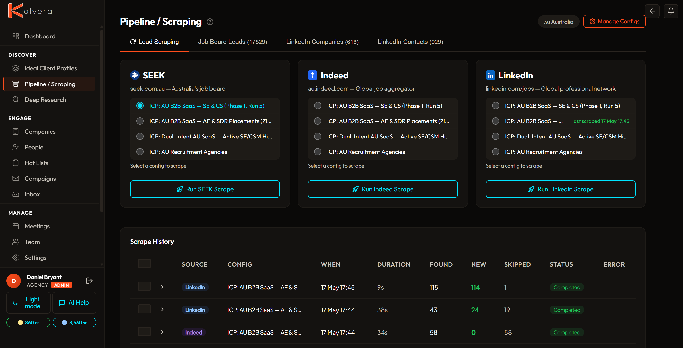 Search Configuration