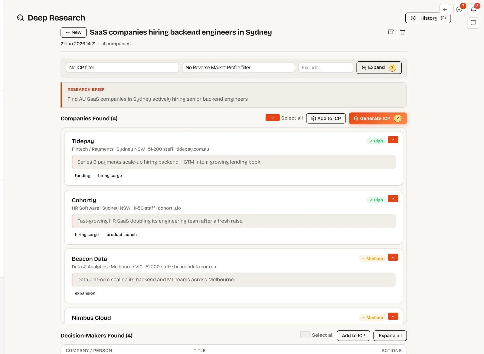Find companies you didn't know were hiring